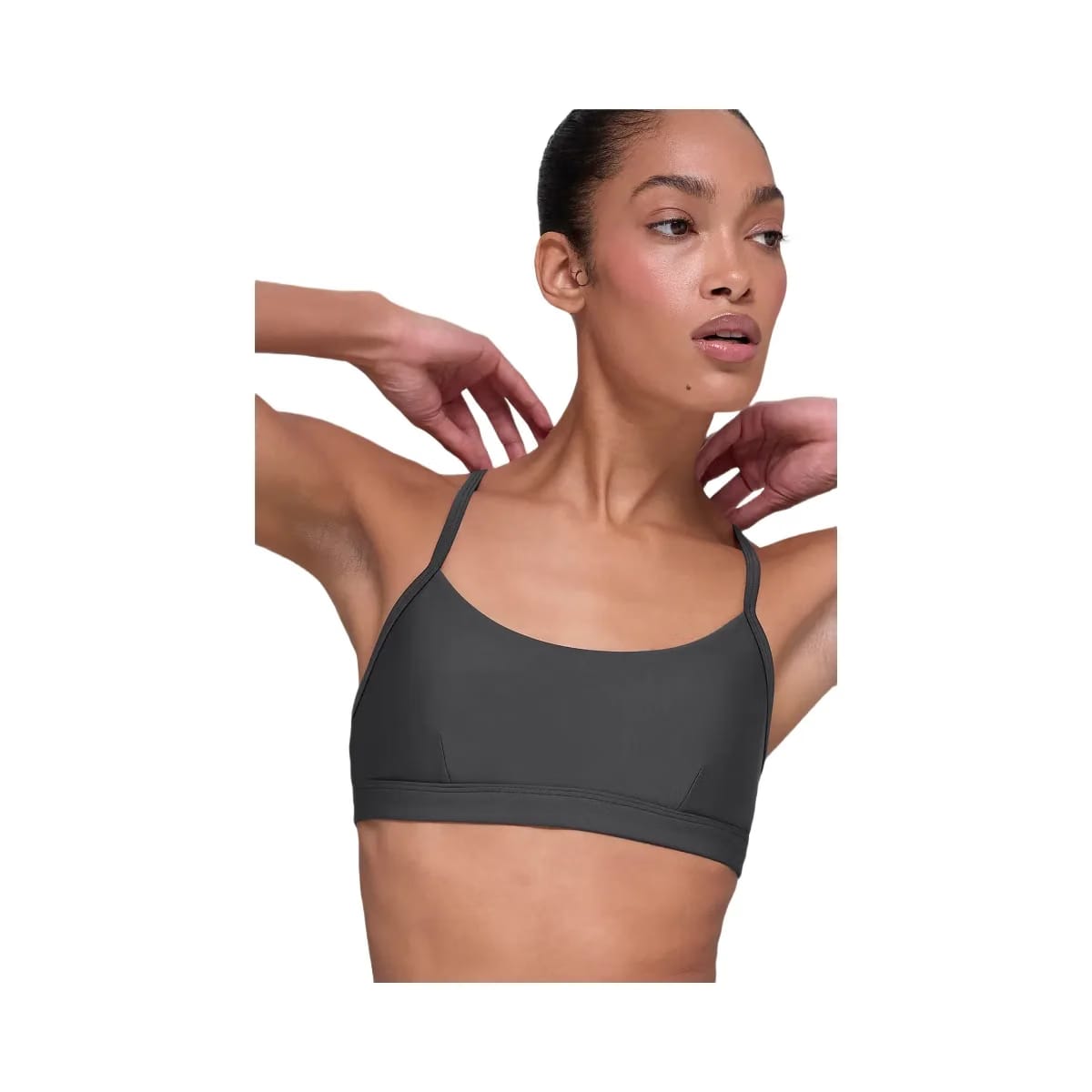 Alo Women's Airlift Intrigue Bra - Anthracite