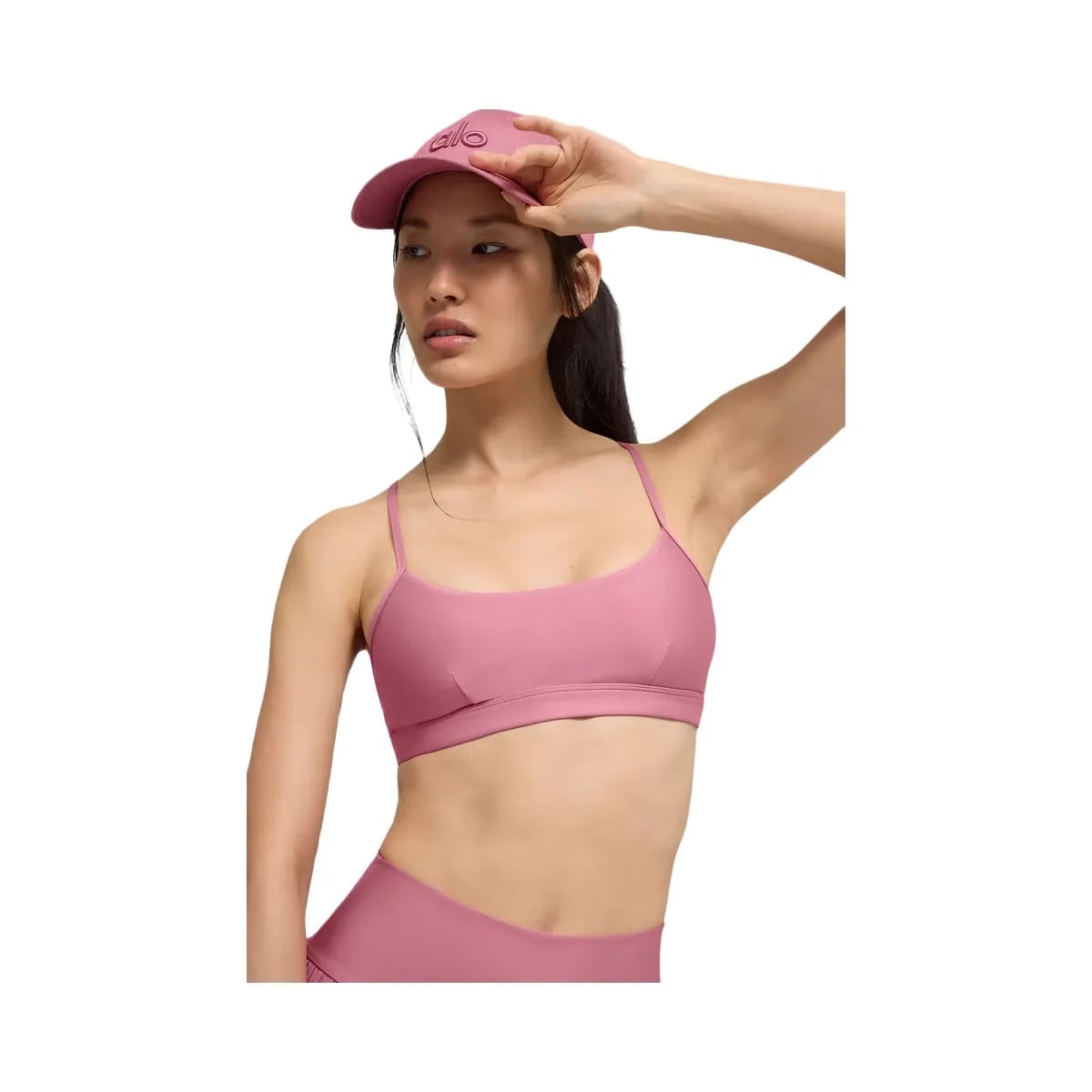 Alo Women's Airlift Intrigue Bra - Pink Wild Rose