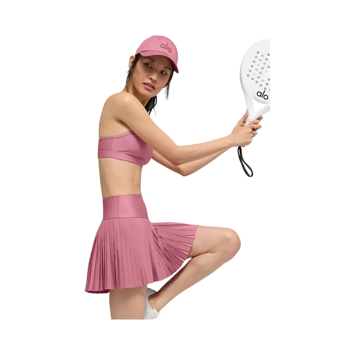Alo Women's Airlift Intrigue Bra - Pink Wild Rose