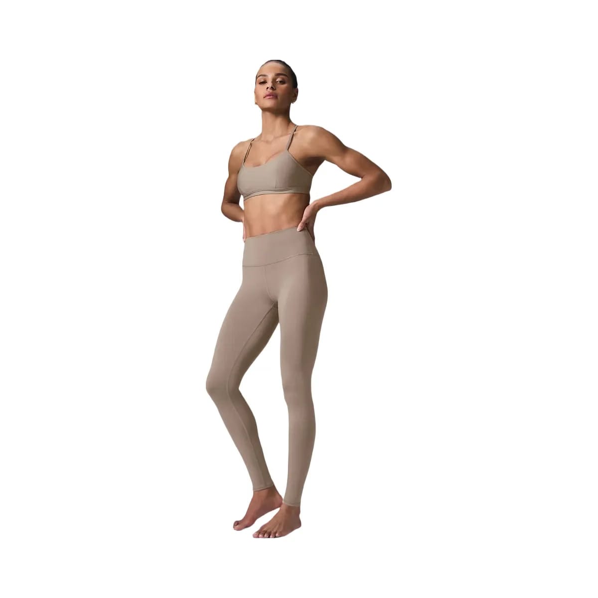 Alo Women's Airlift Intrigue Bra - Gravel