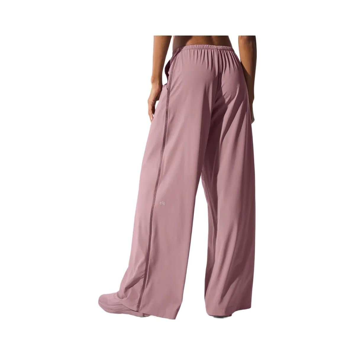 Alo Women's Breezy Wide Leg Pant (Long) - Smoky Quartz