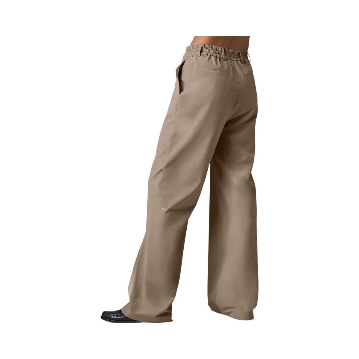 Alo Women's High-Waist Pursuit Trouser (Long) - Gravel