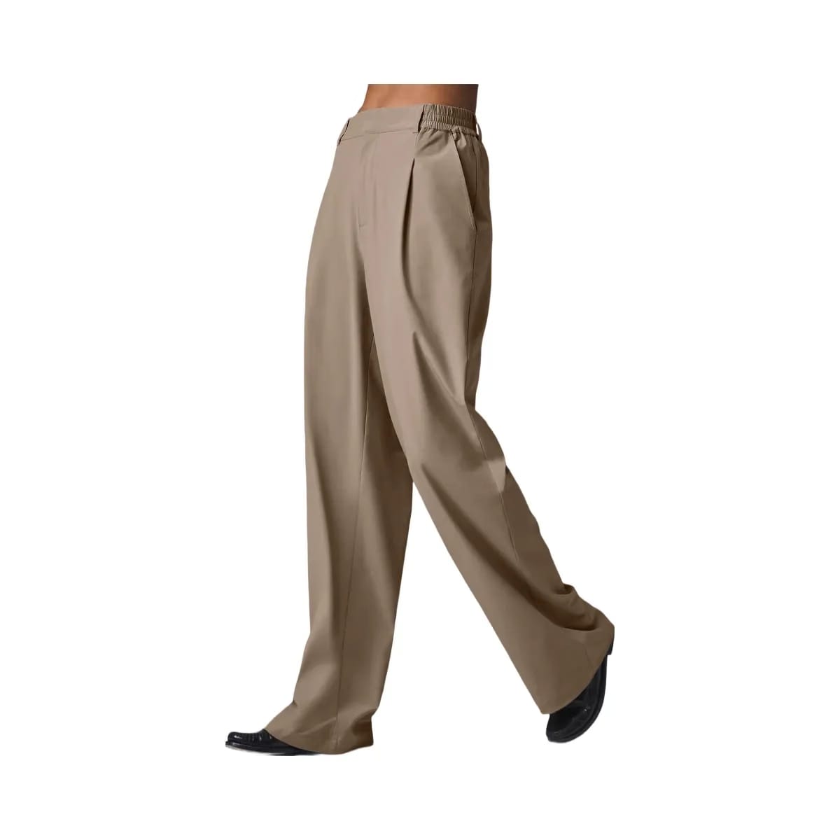 Alo Women's High-Waist Pursuit Trouser (Long) - Gravel