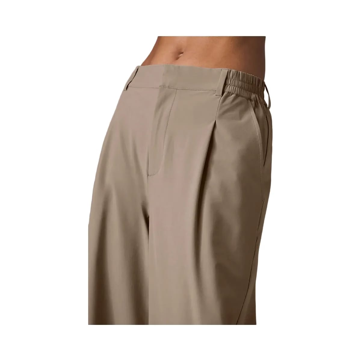 Alo Women's High-Waist Pursuit Trouser (Long) - Gravel