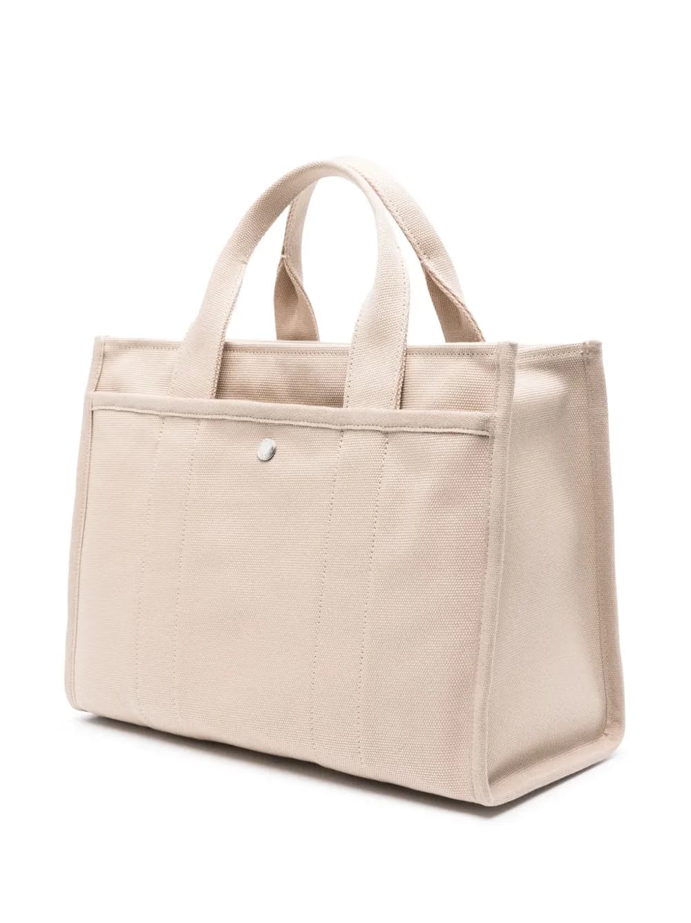 Field logo-appliqué tote bag