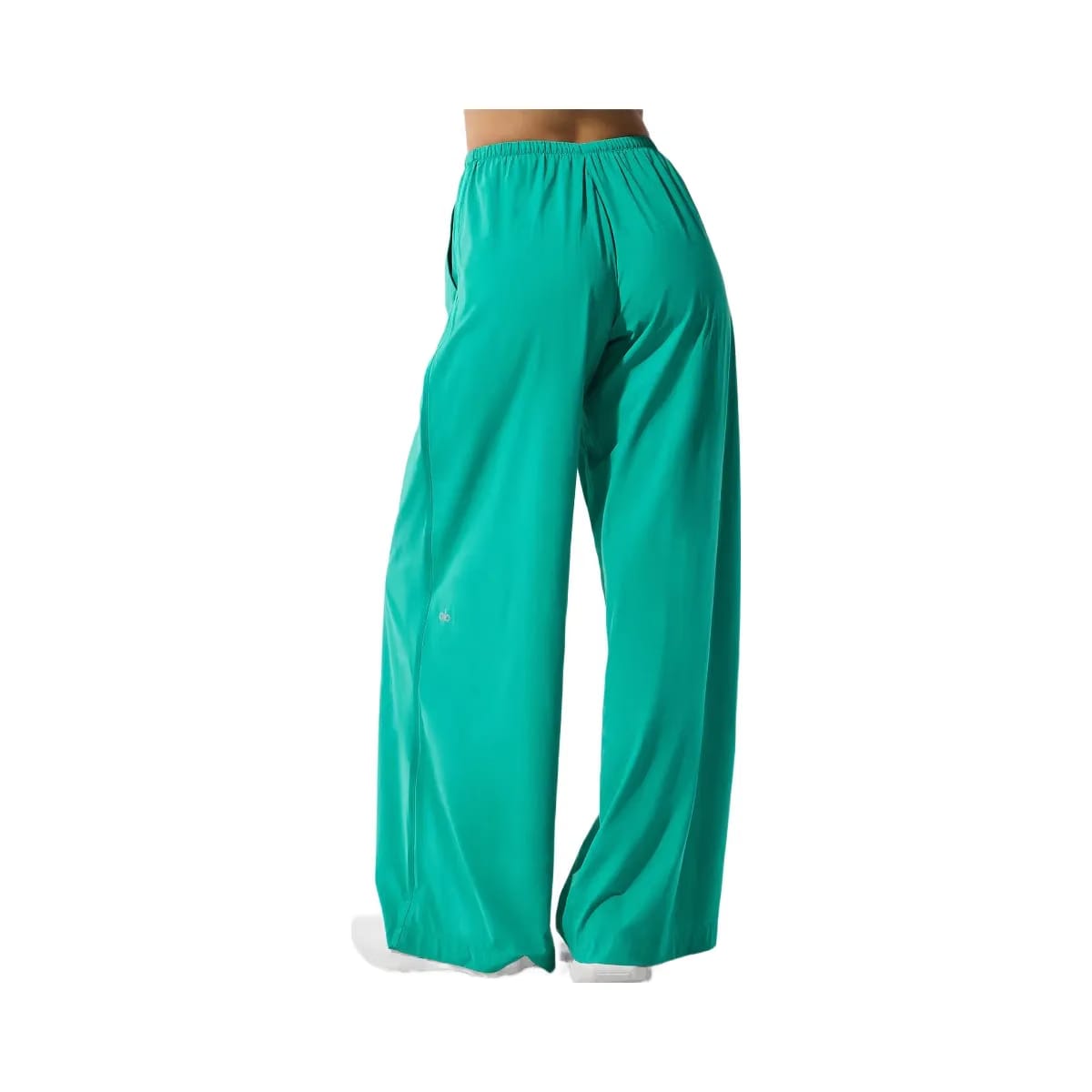 Alo Women's Breezy Wide Leg Pant (Long) - Spruce Green