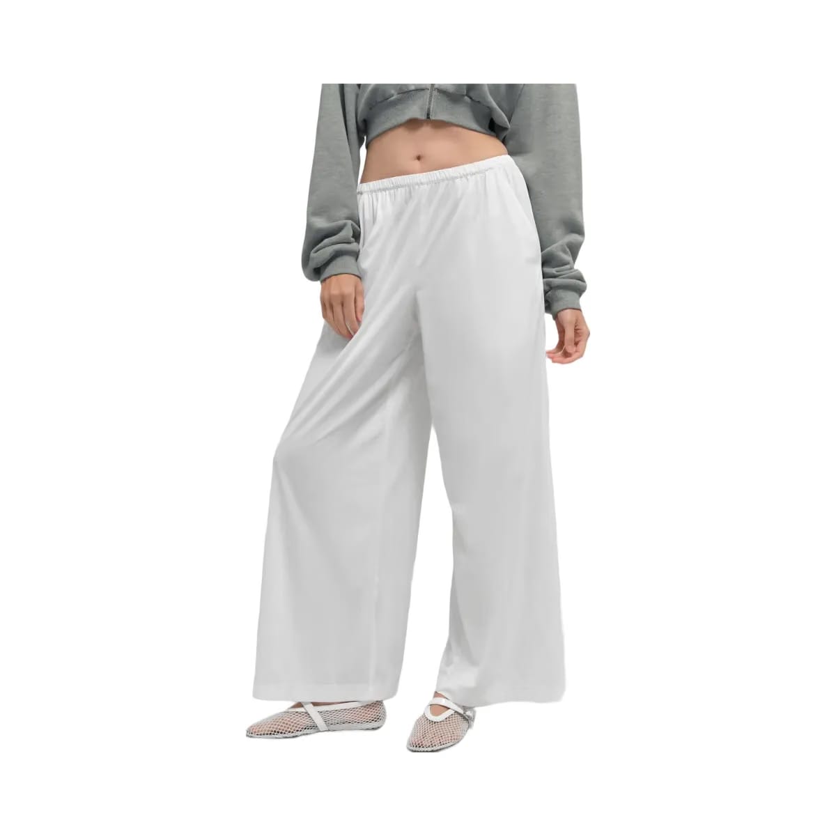 Alo Women's Breezy Wide Leg Pant (Regular) - White