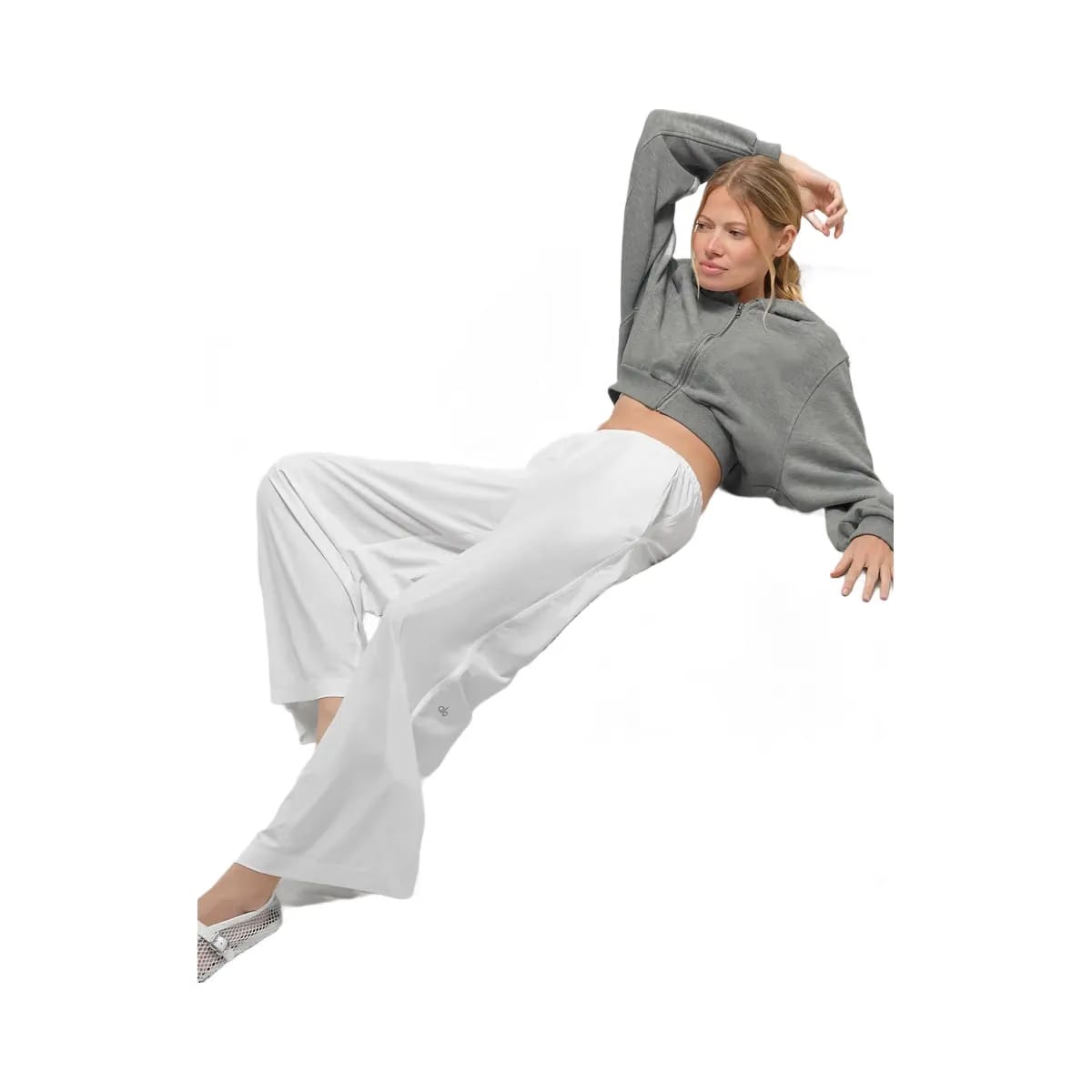 Alo Women's Breezy Wide Leg Pant (Regular) - White