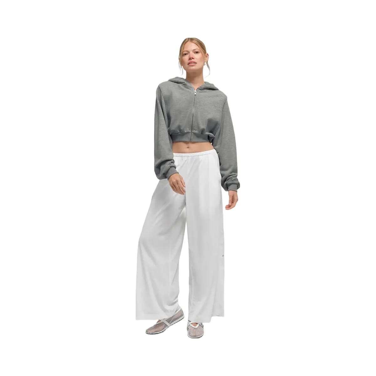 Alo Women's Breezy Wide Leg Pant (Regular) - White