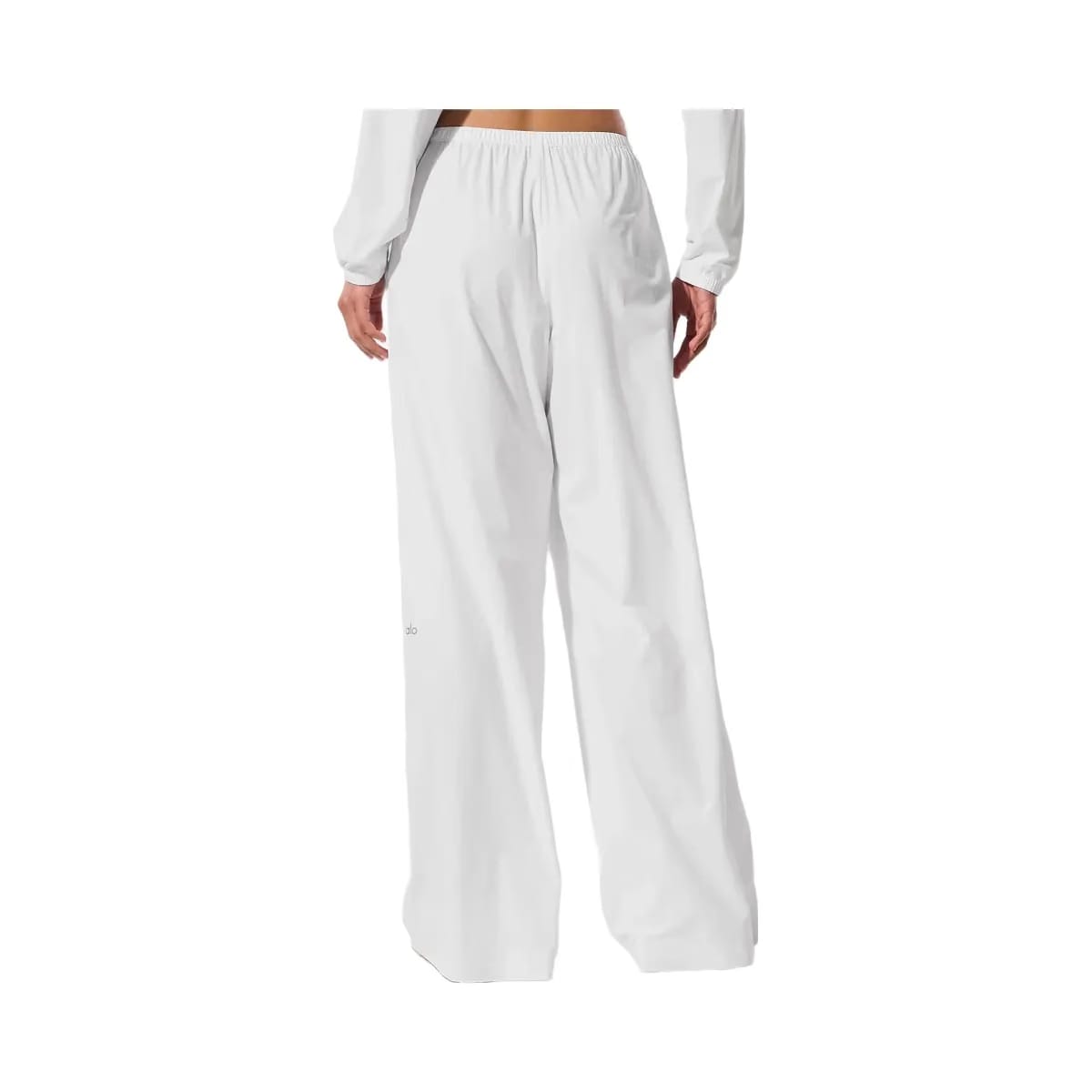 Alo Women's Breezy Wide Leg Pant (Long) - White