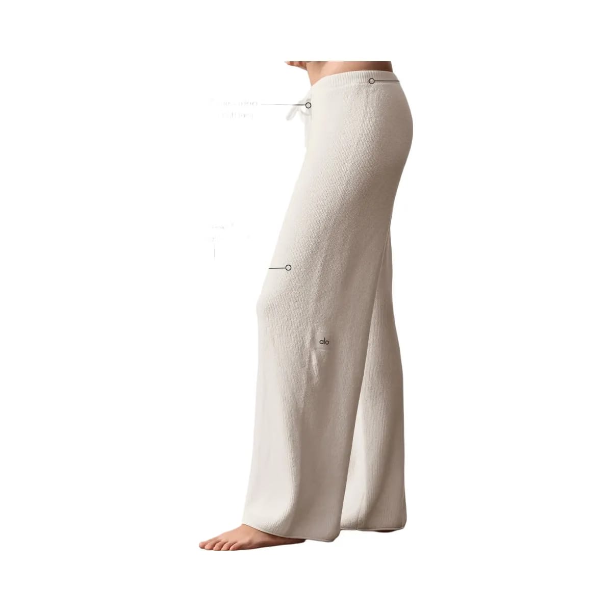 Alo Women's Supernatural Sweater Pant - Ivory