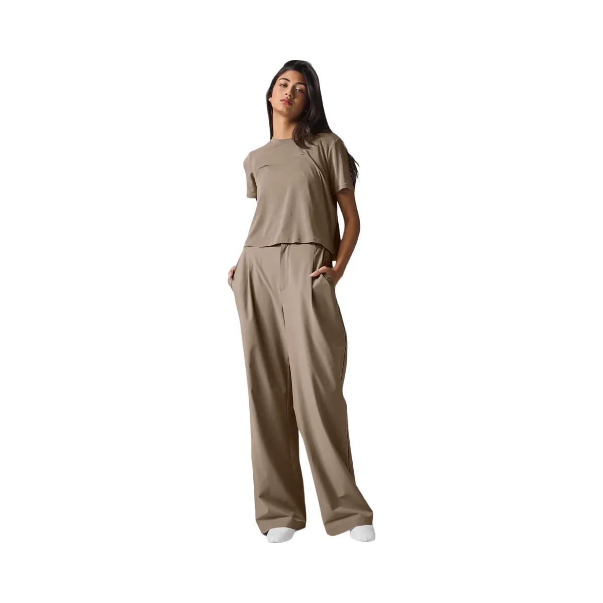 Alo Women's High-Waist Pursuit Trouser (Regular) - Gravel