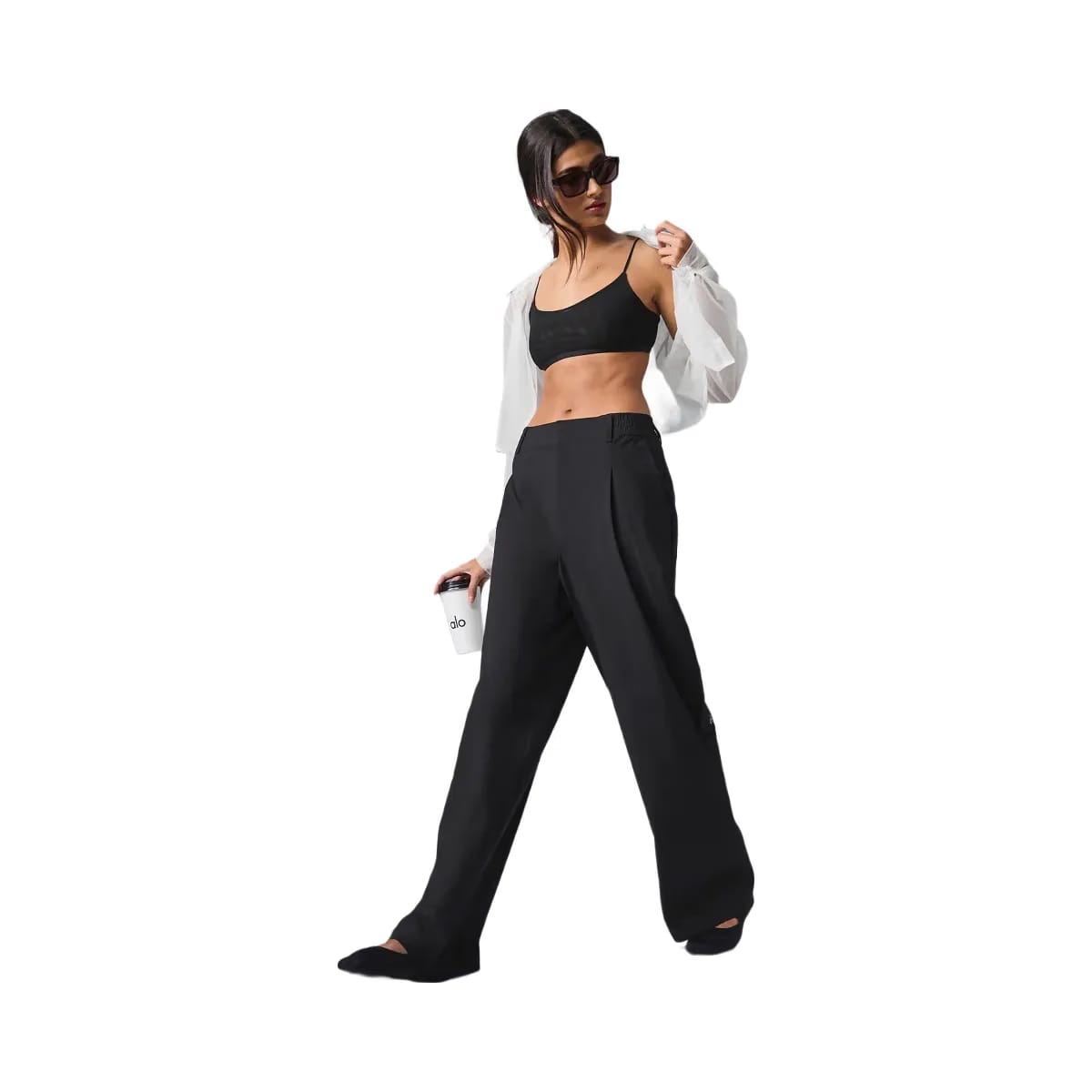 Alo Women's High-Waist Pursuit Trouser (Regular) - Black