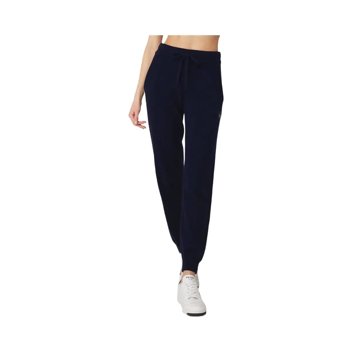 Alo Women's High-Waist Cashmere Jet Set Pant - Navy