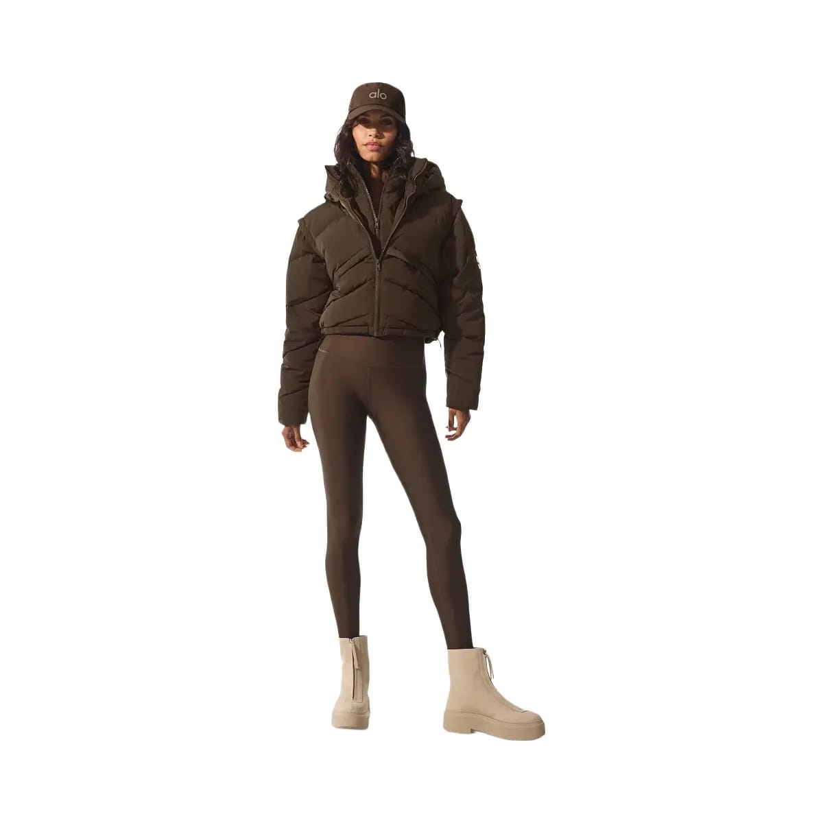 Alo Women's Glacier Puffer - Espresso