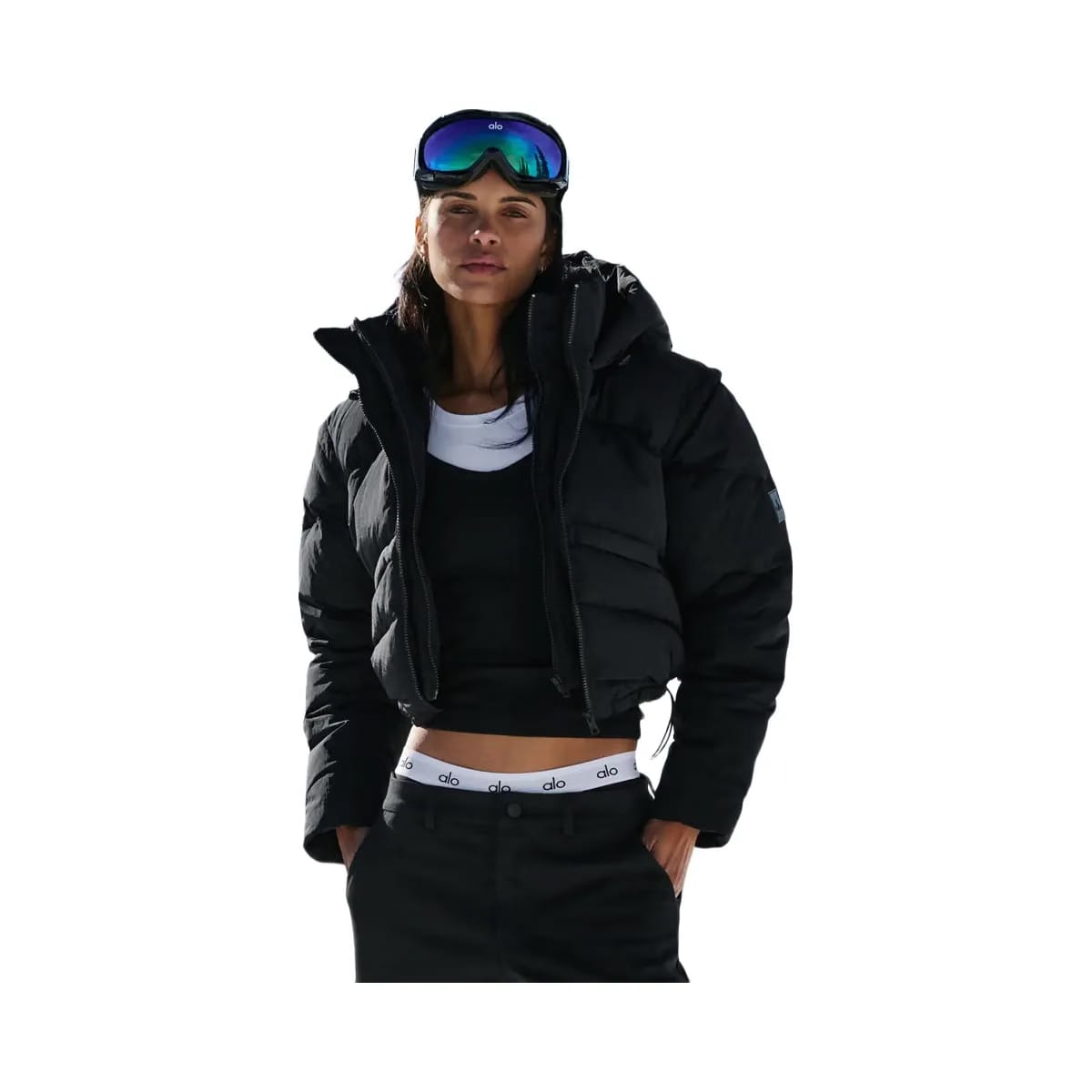 Alo Women's Glacier Puffer - Black