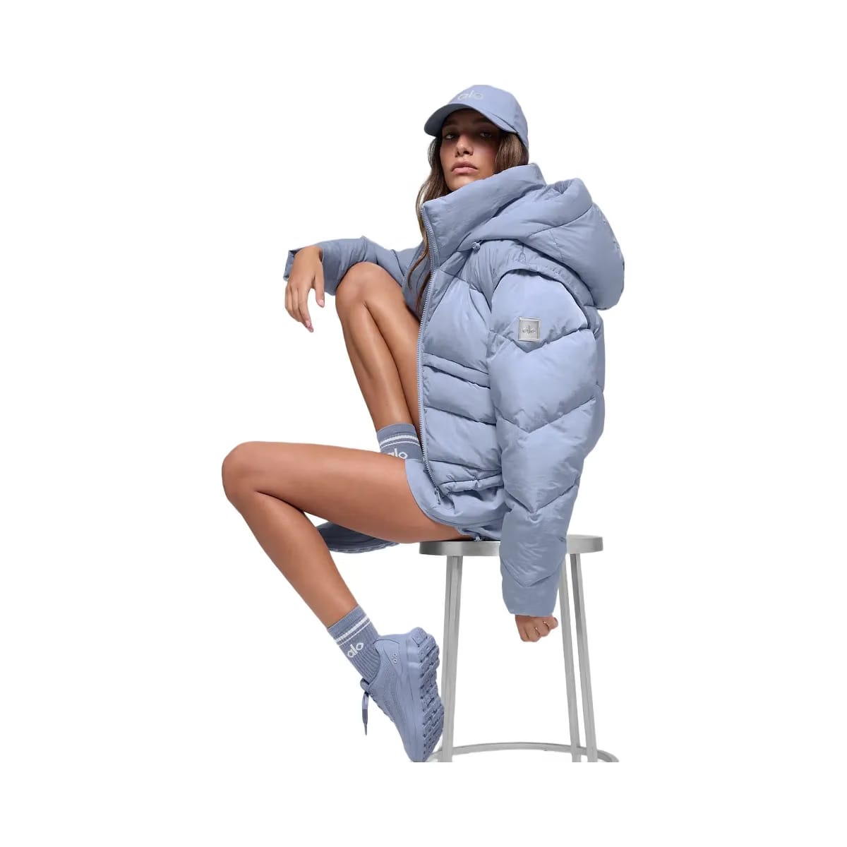 Alo Women's Glacier Puffer - Winter Frost