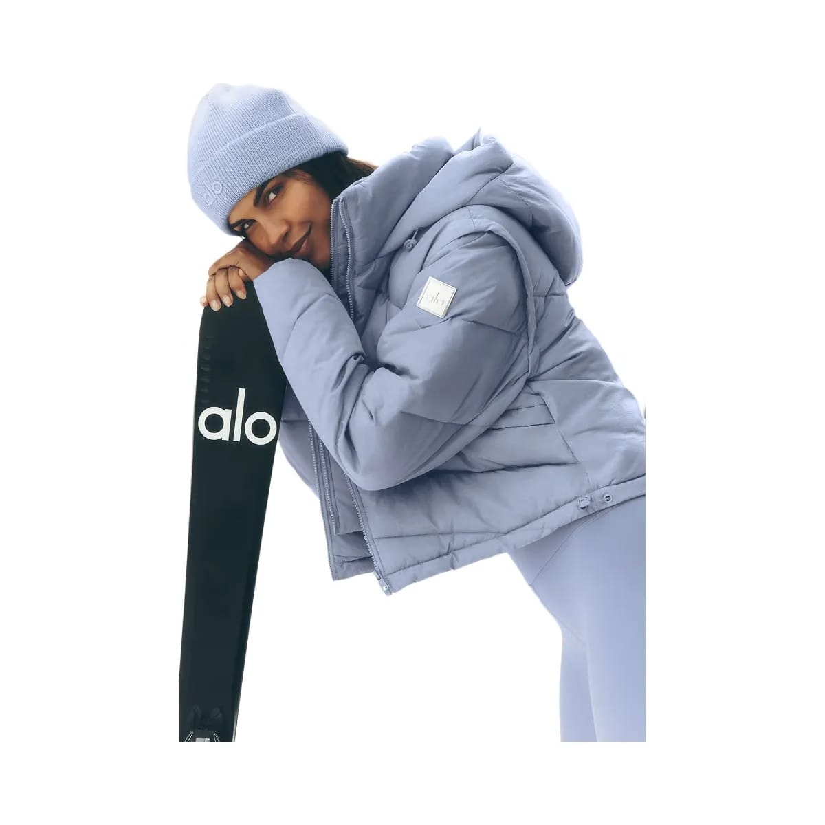 Alo Women's Glacier Puffer - Winter Frost