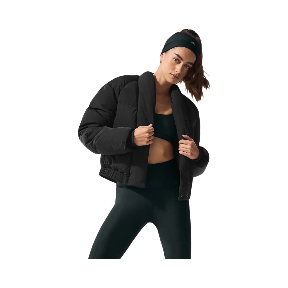 Alo Women's Stargazing Puffer - Black