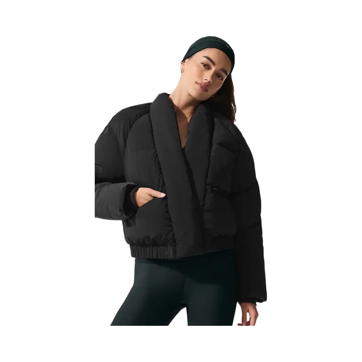 Alo Women's Stargazing Puffer - Black