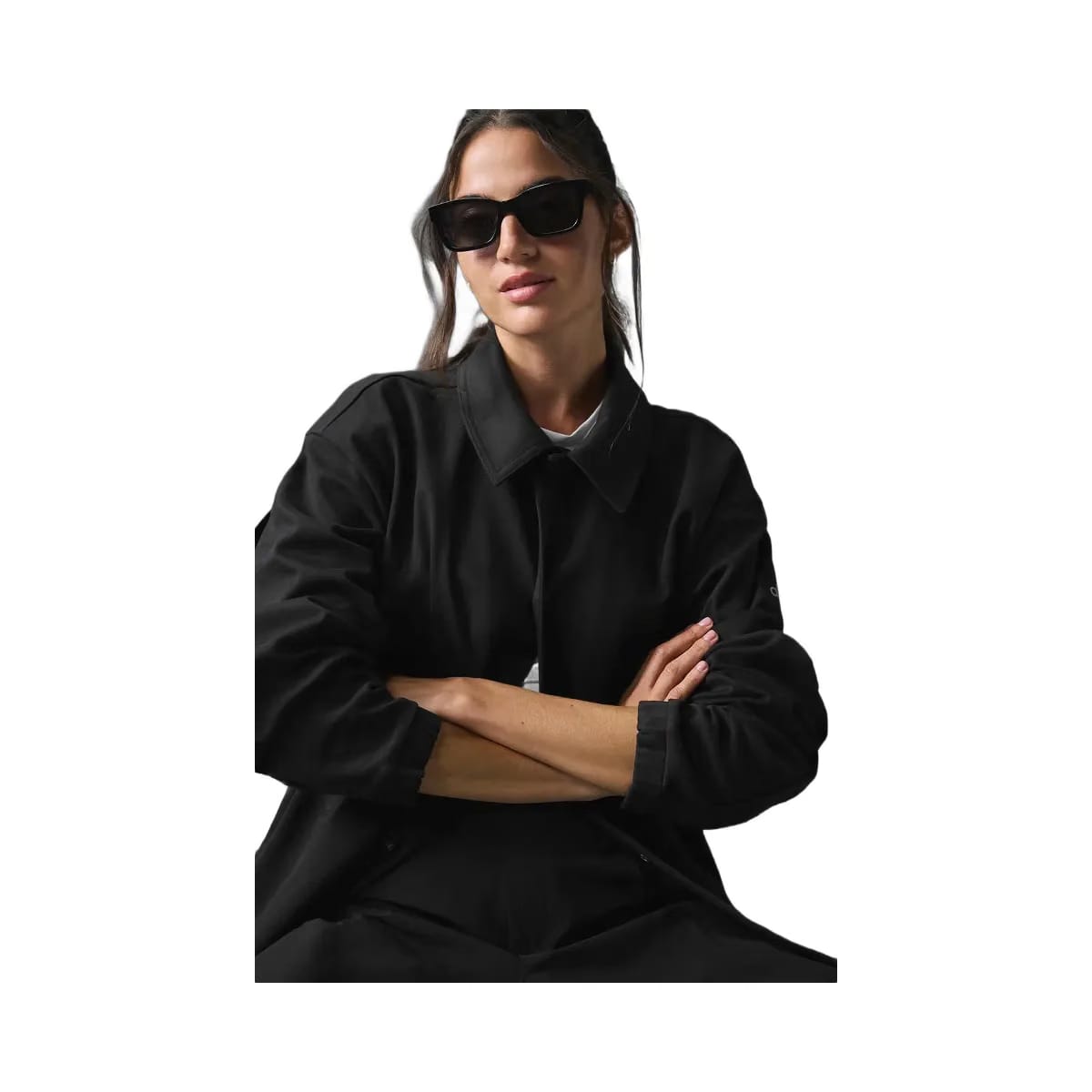 Alo Women's Edition Sueded Jacket - Black