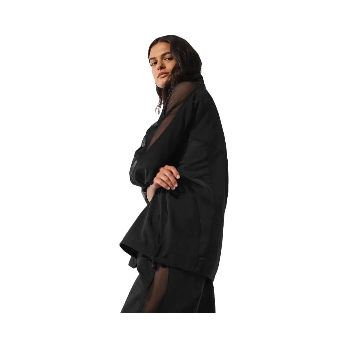 Alo Women's Origin Full-Zip Track Jacket - Black