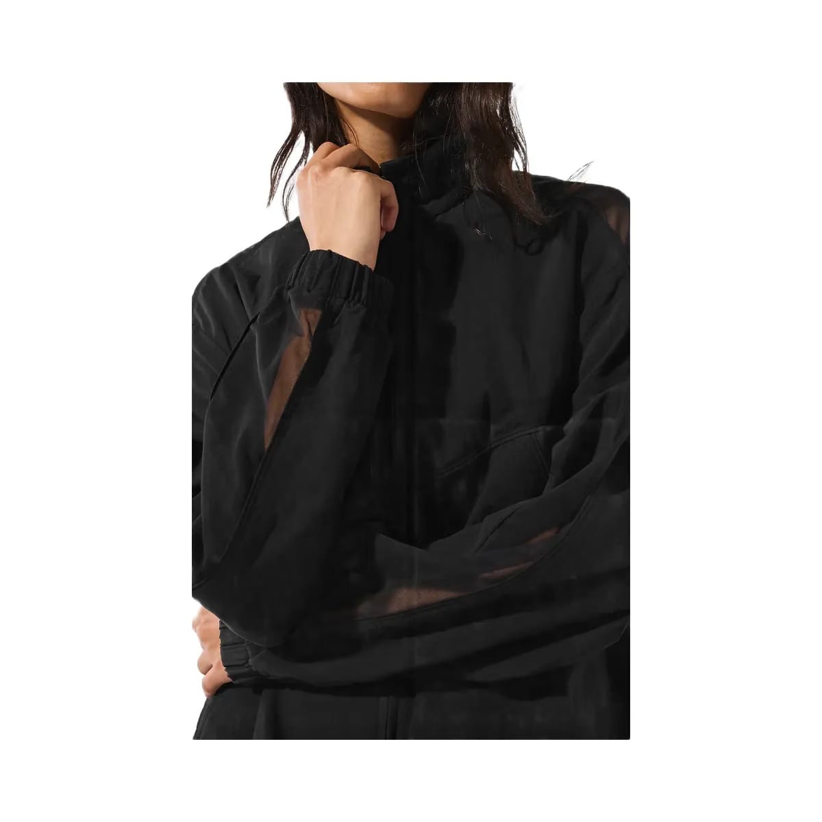 Alo Women's Origin Full-Zip Track Jacket - Black