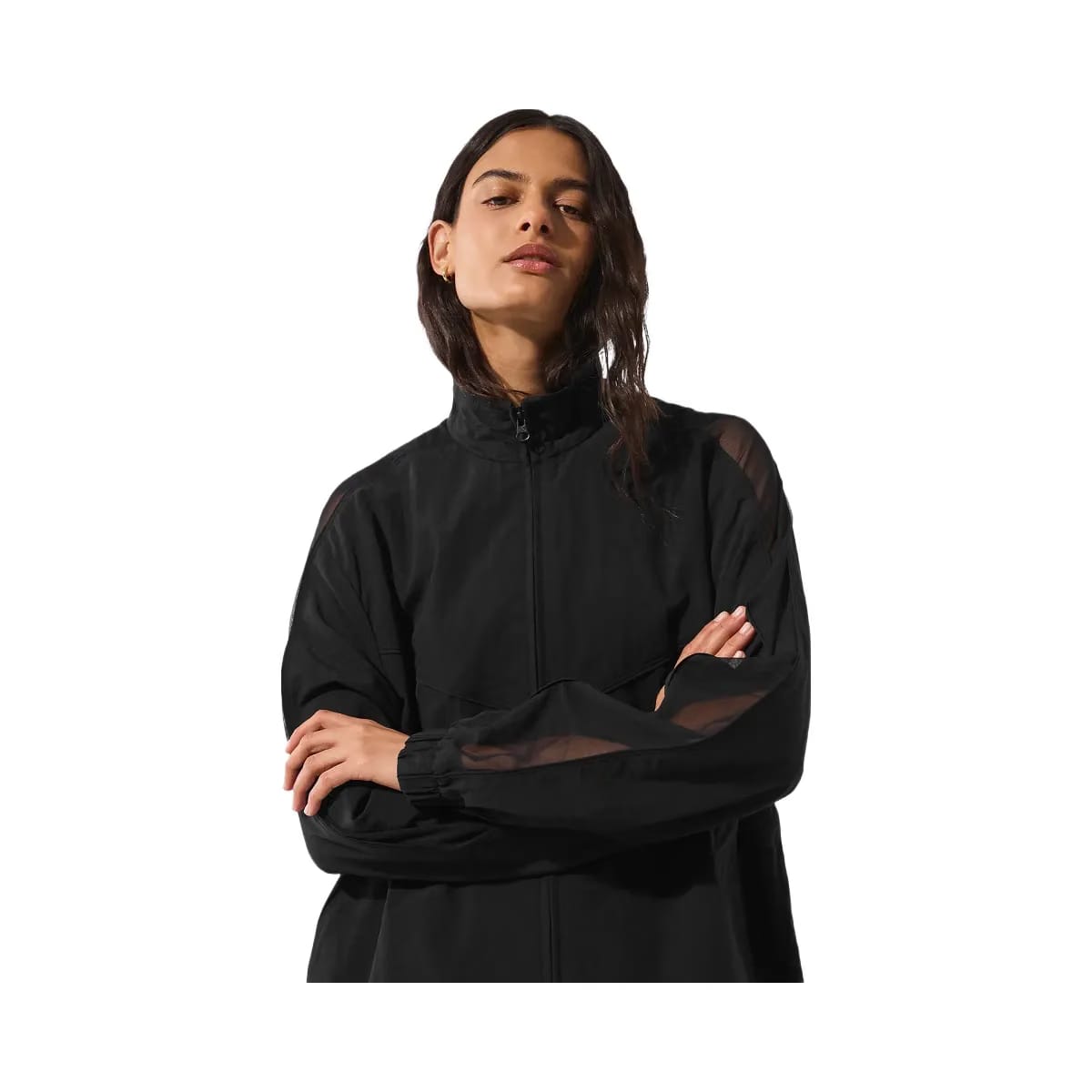 Alo Women's Origin Full-Zip Track Jacket - Black