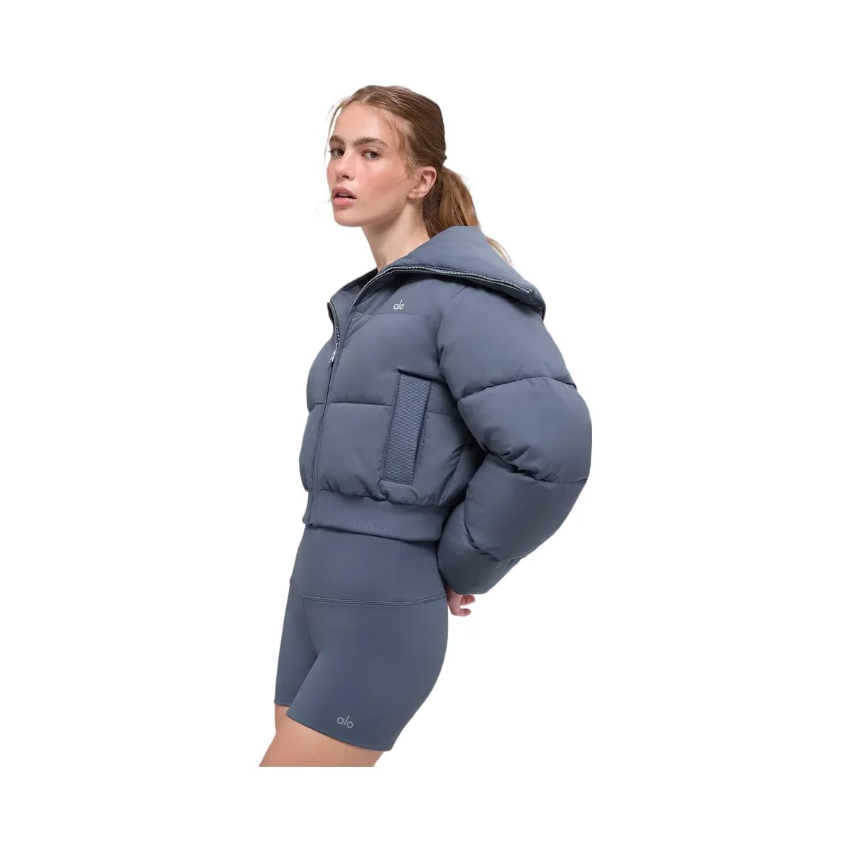 Alo Women's Captivate Puffer - Bluestone