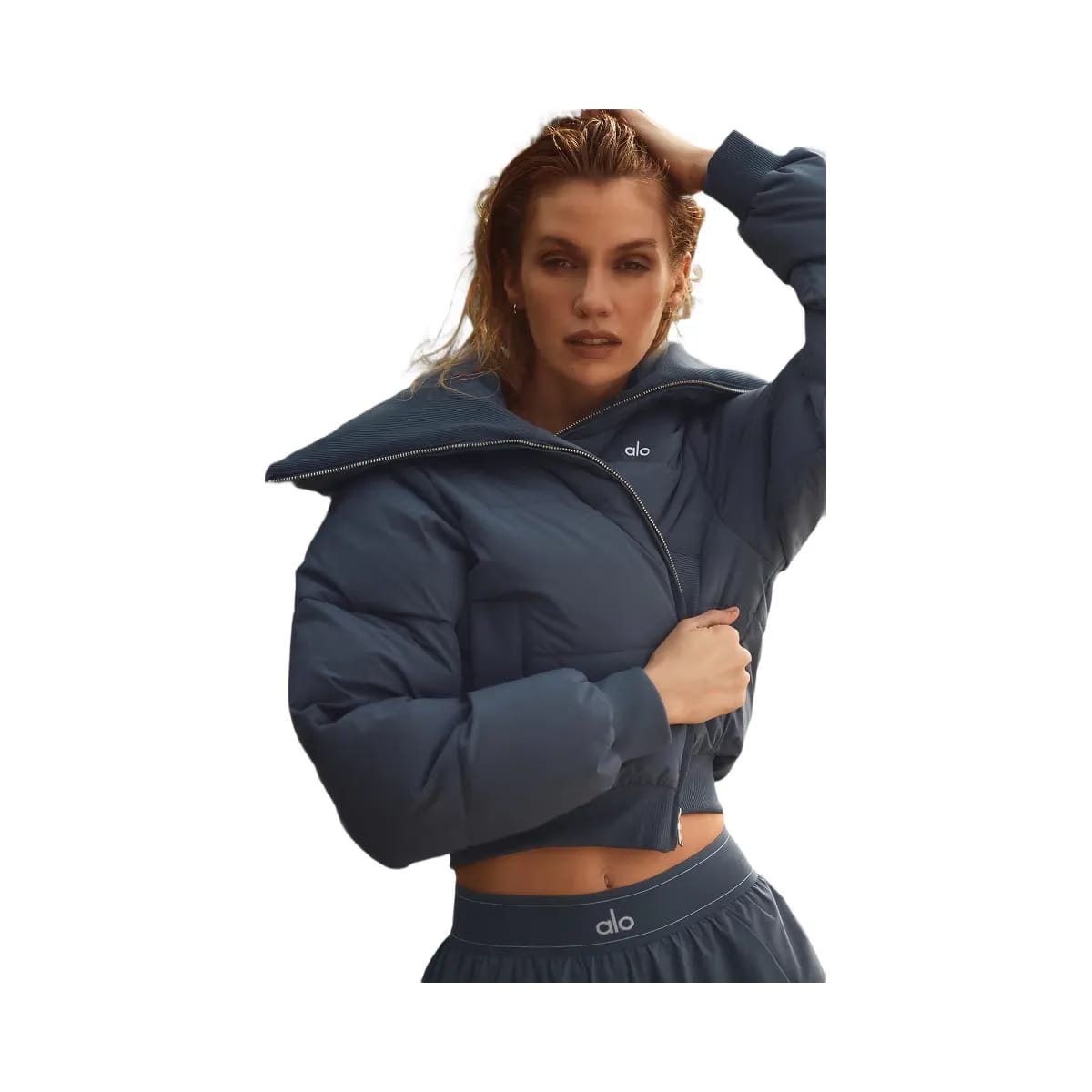 Alo Women's Captivate Puffer - Bluestone