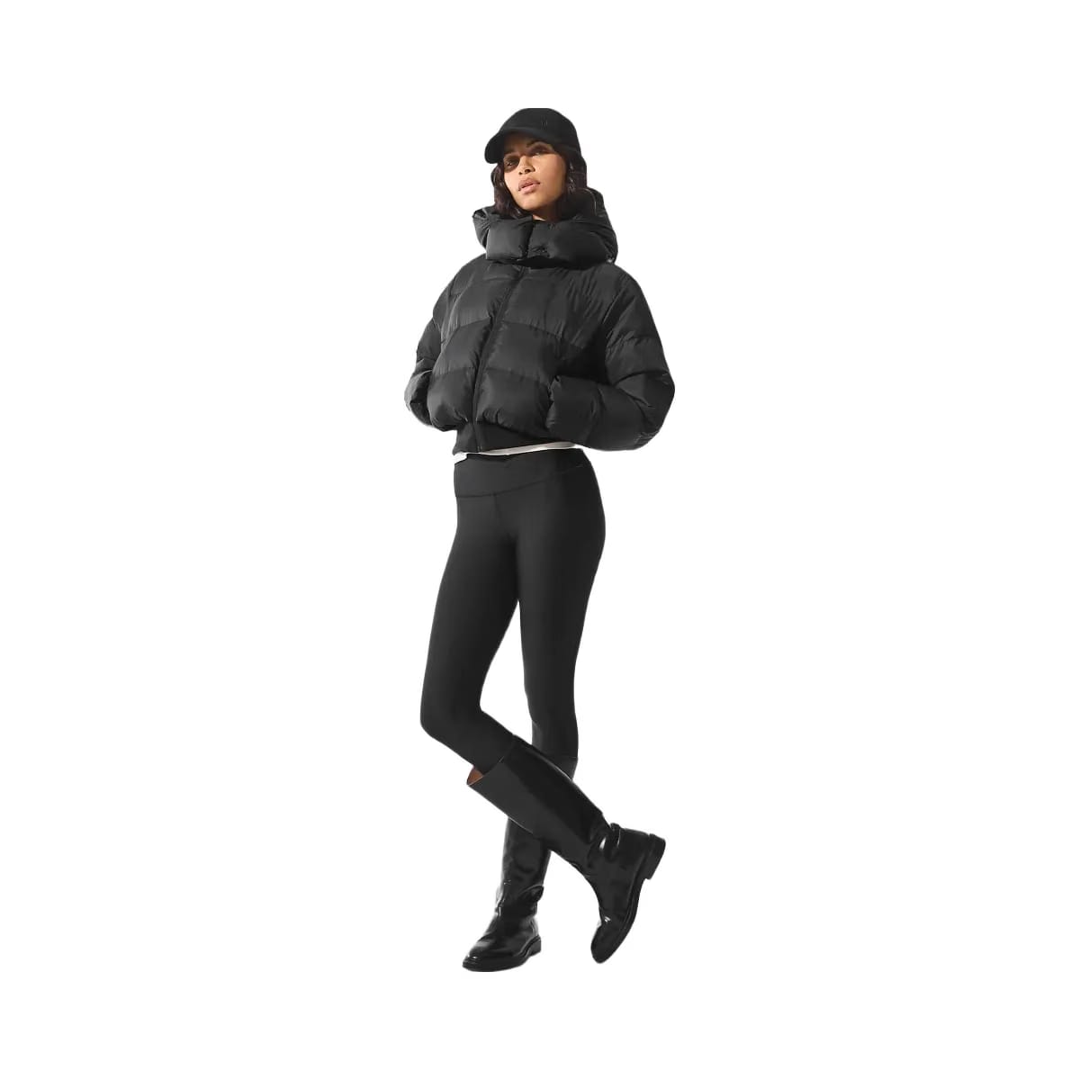 Alo Women's Foxy Puffer Jacket - Black