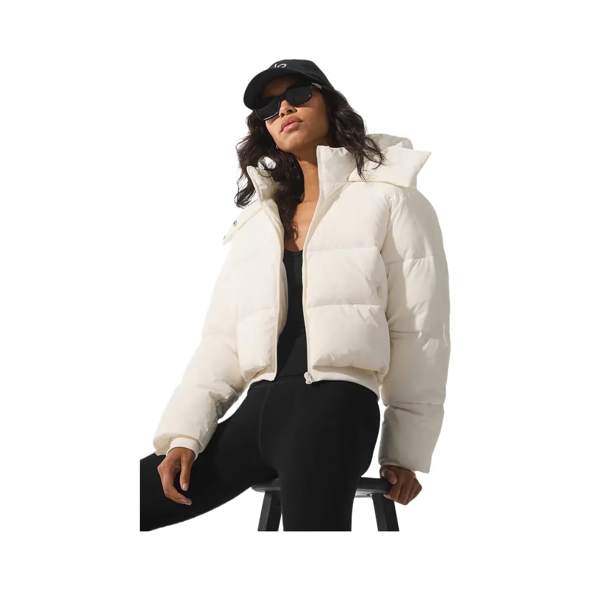 Alo Women's Foxy Puffer Jacket - Ivory