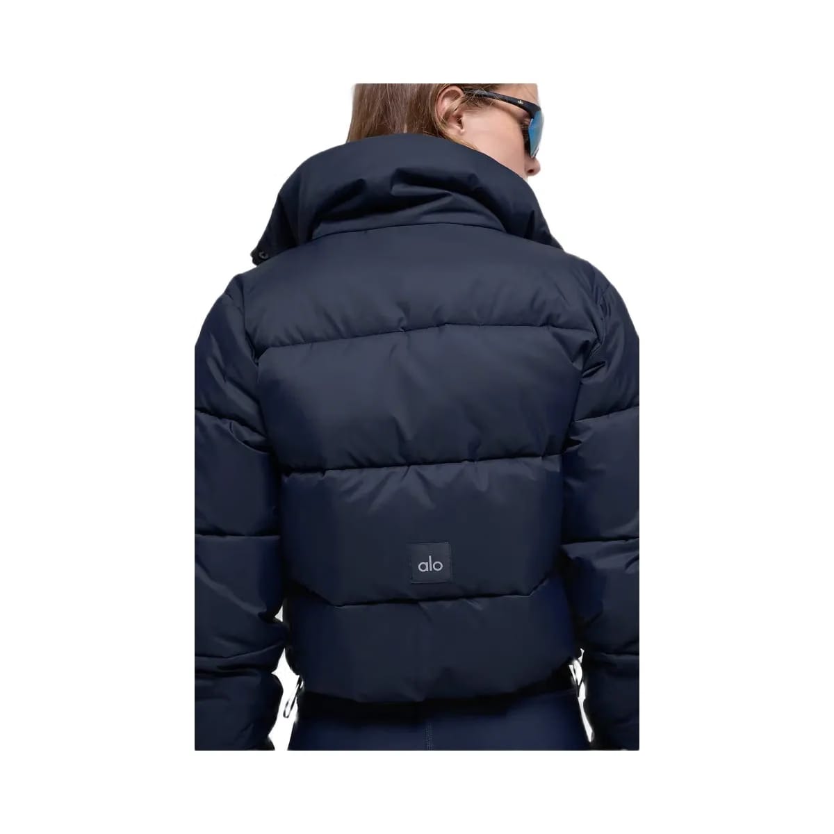 Alo Women's Gold Rush Puffer - Navy