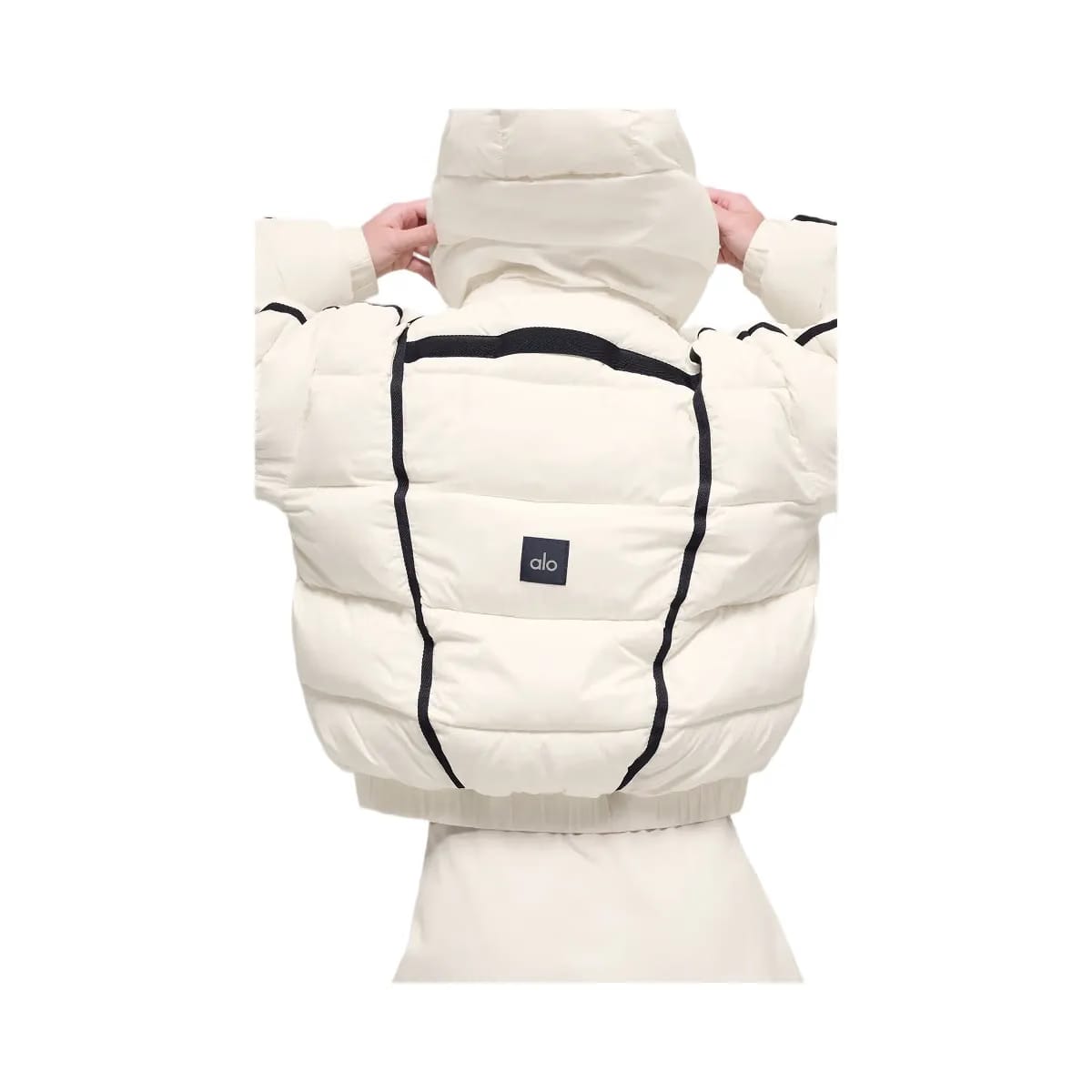 Alo Women's Aspen Love Puffer Jacket - Ivory