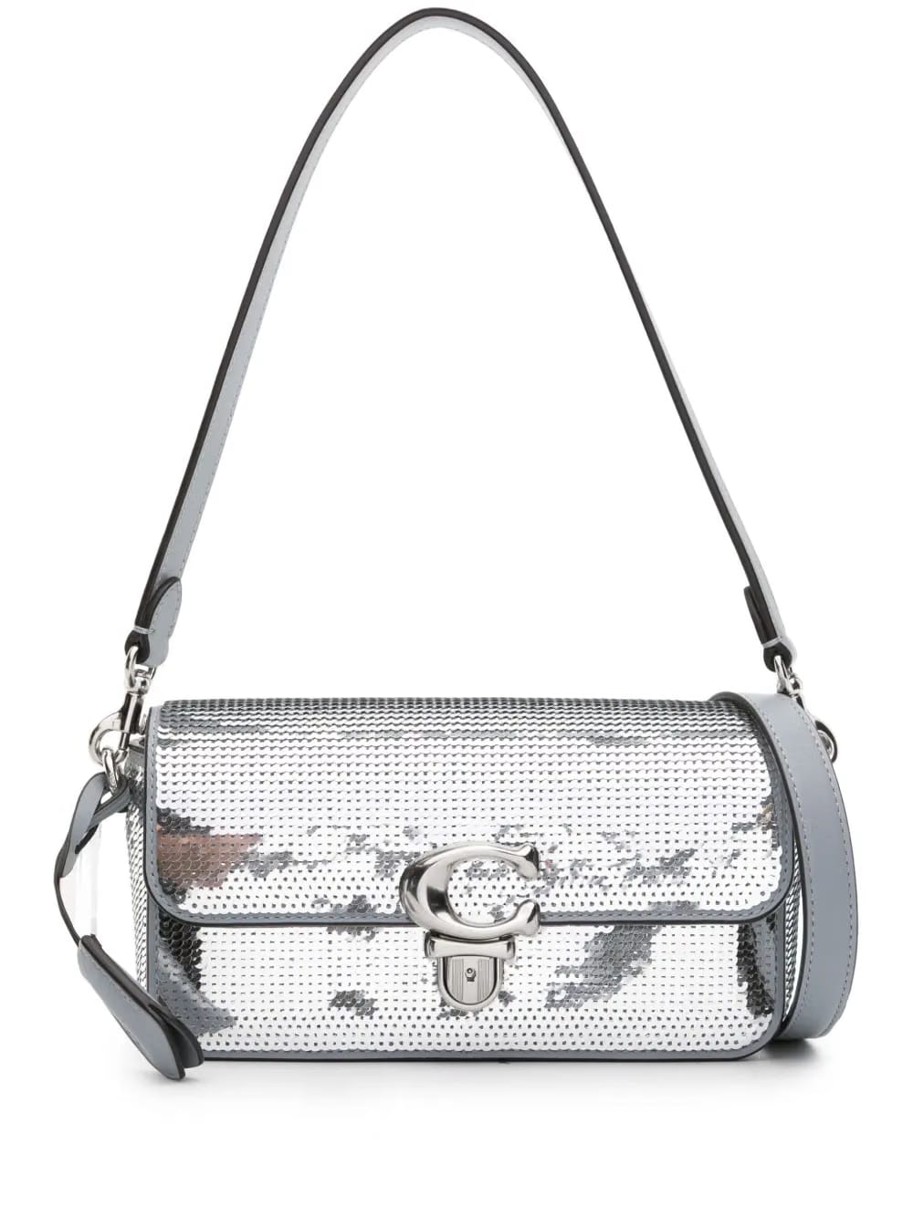Studio sequinned shoulder bag