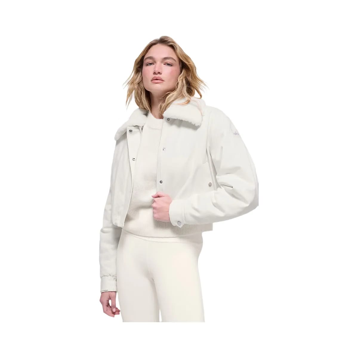 Alo Women's Navigator Jacket - Ivory