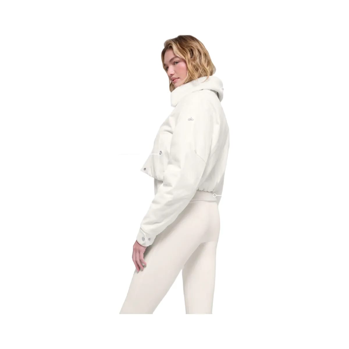 Alo Women's Navigator Jacket - Ivory