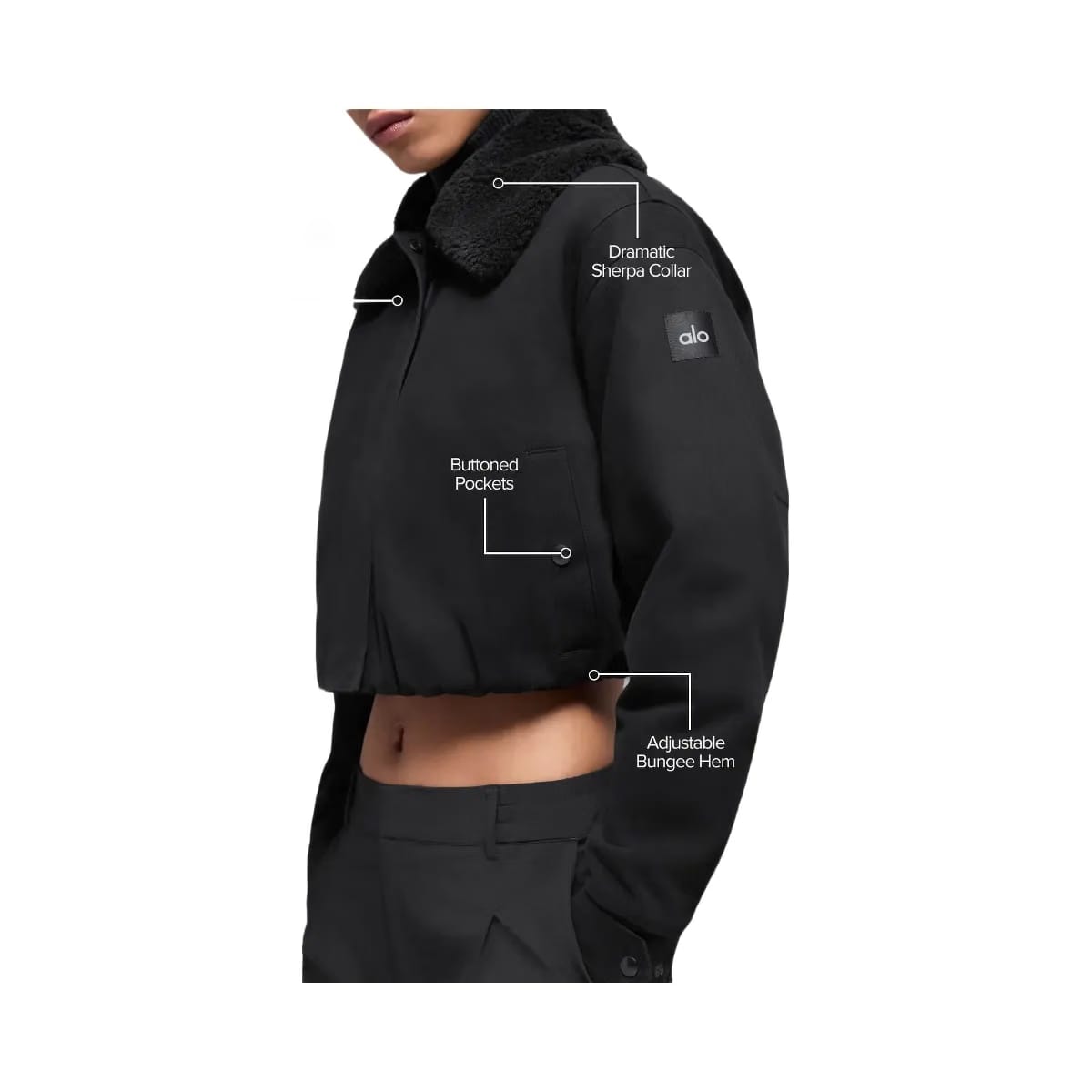 Alo Women's Navigator Jacket - Black