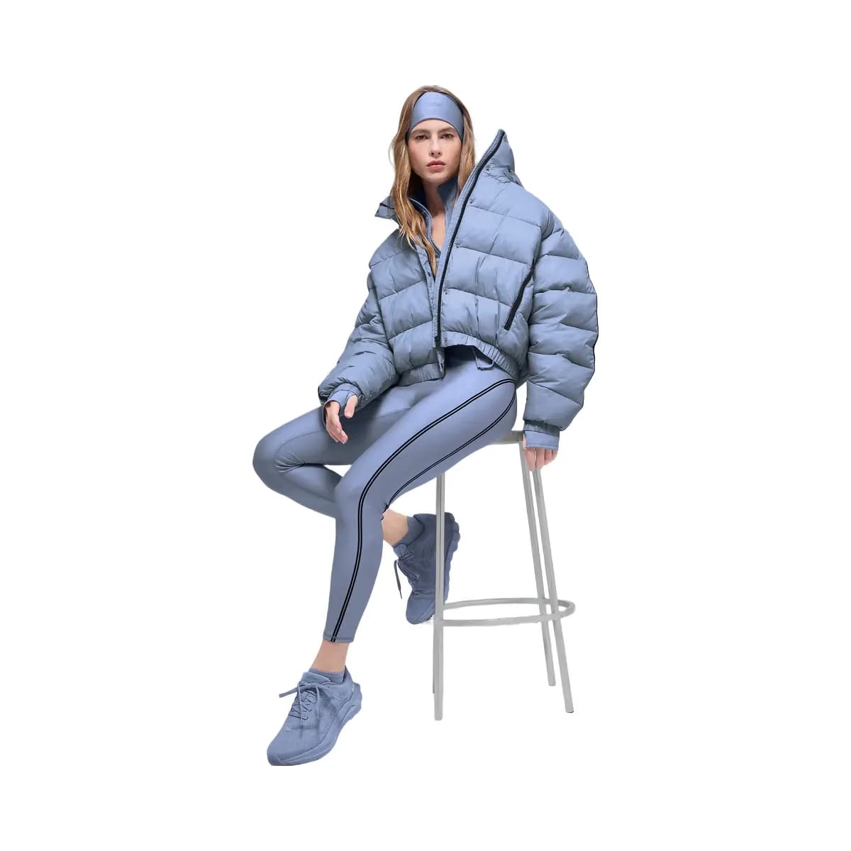 Alo Women's Aspen Love Puffer Jacket - Winter Frost