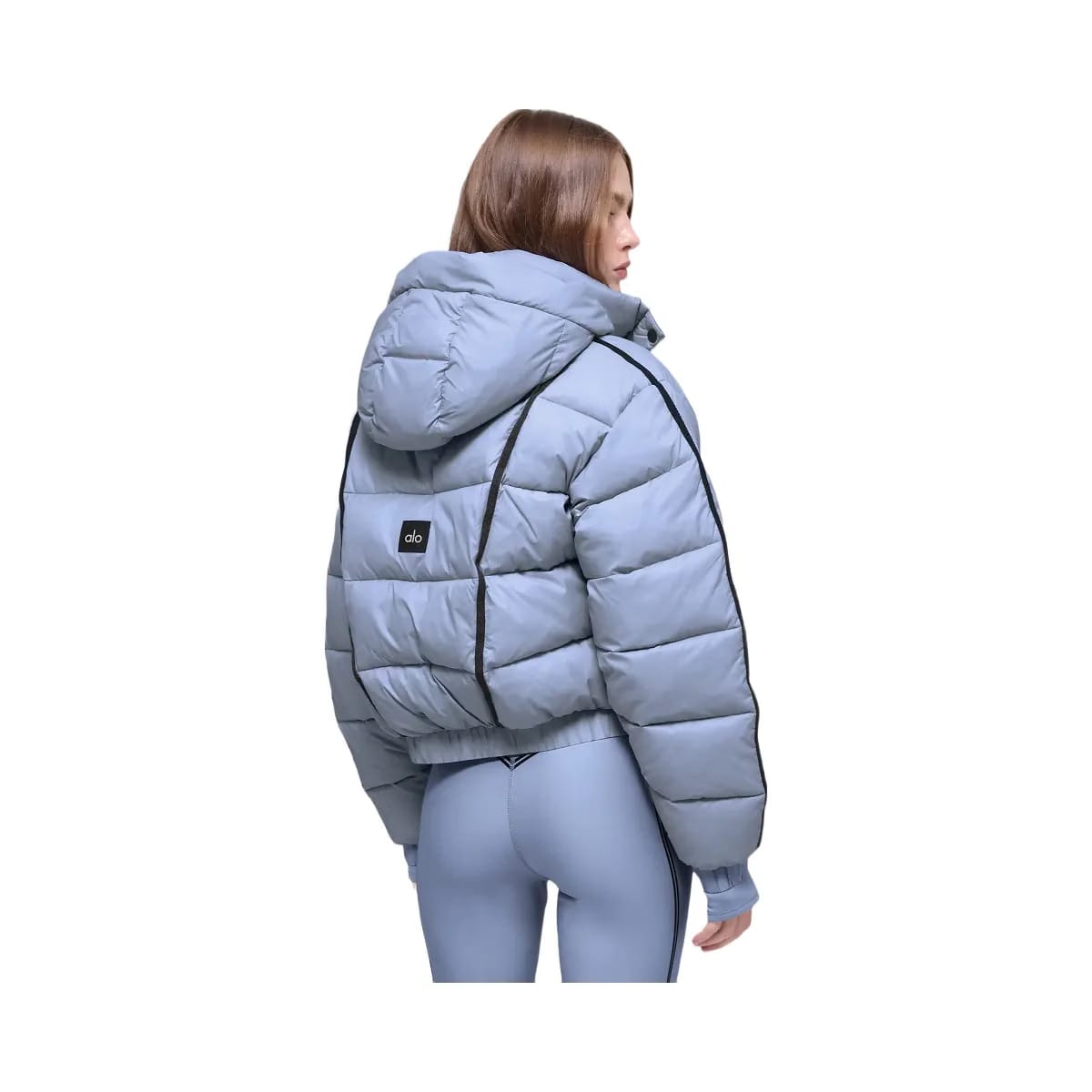 Alo Women's Aspen Love Puffer Jacket - Winter Frost
