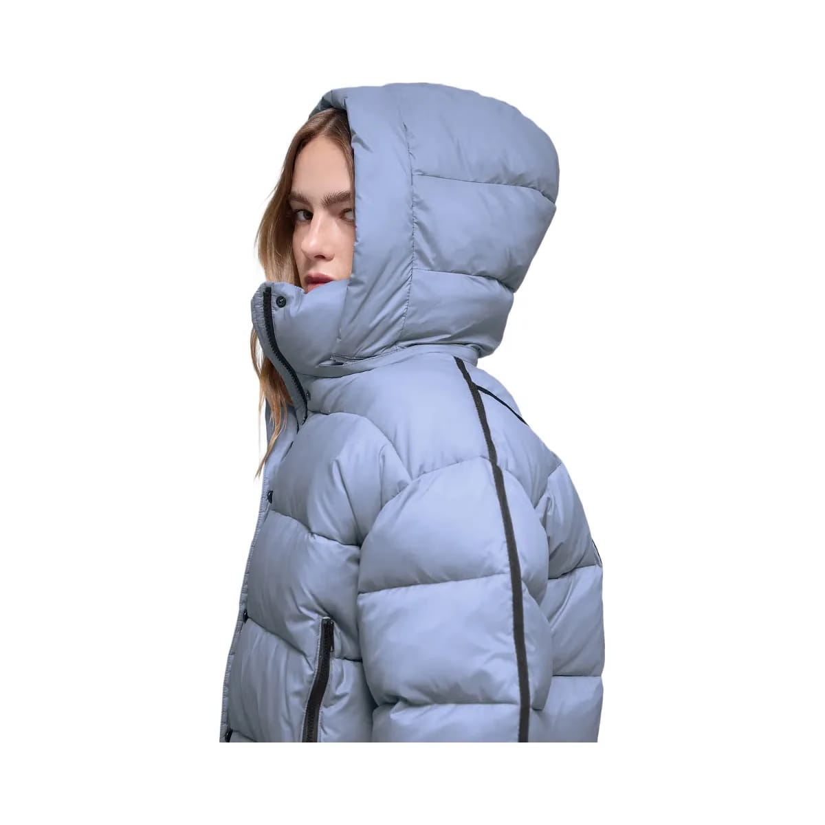 Alo Women's Aspen Love Puffer Jacket - Winter Frost