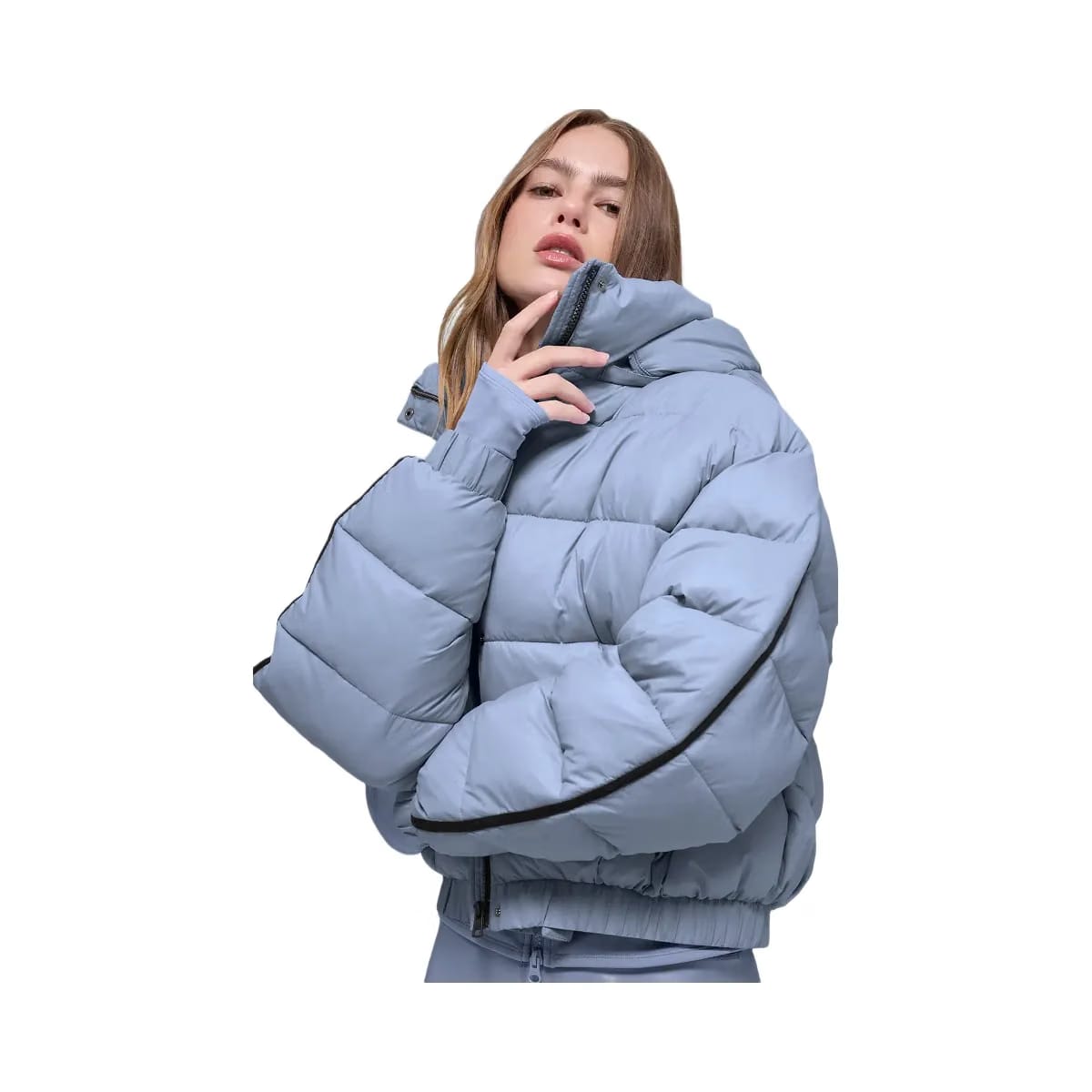 Alo Women's Aspen Love Puffer Jacket - Winter Frost