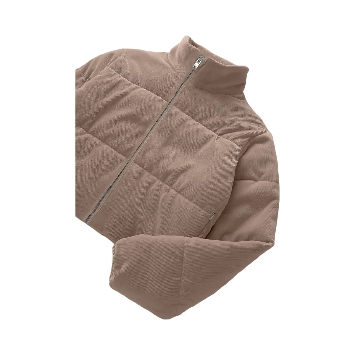 Alo Women's Micro Corduroy Dreamy Puffer - Chai Latte