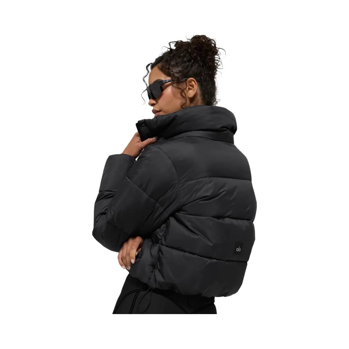 Alo Women's Gold Rush Puffer - Black