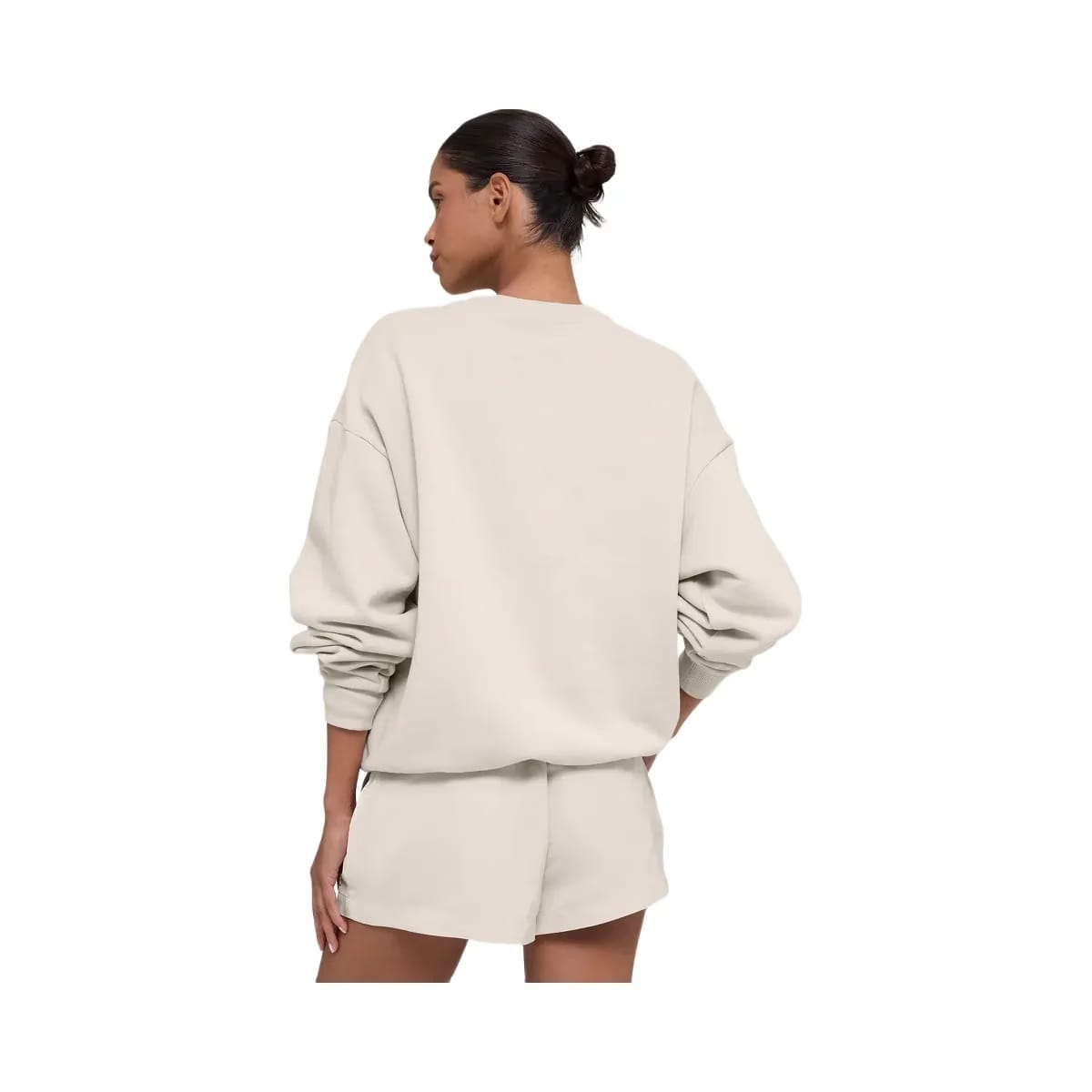 Alo Women's Accolade Crew Neck Pullover - Bone