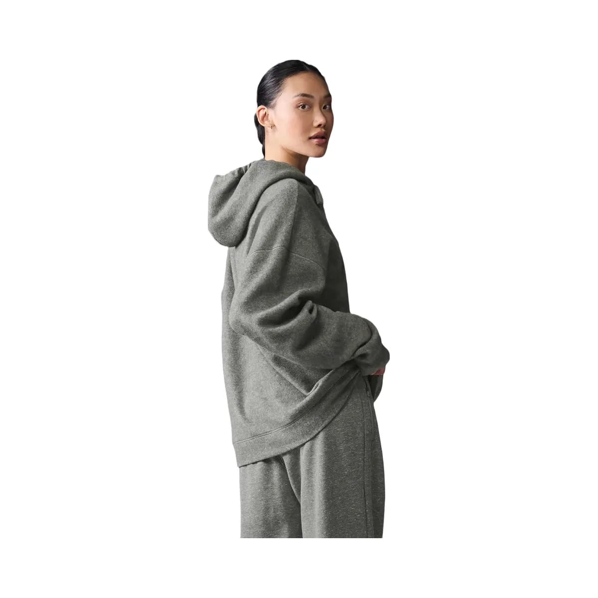 Alo Women's Triumph Restore Hoodie - Grey Triblend