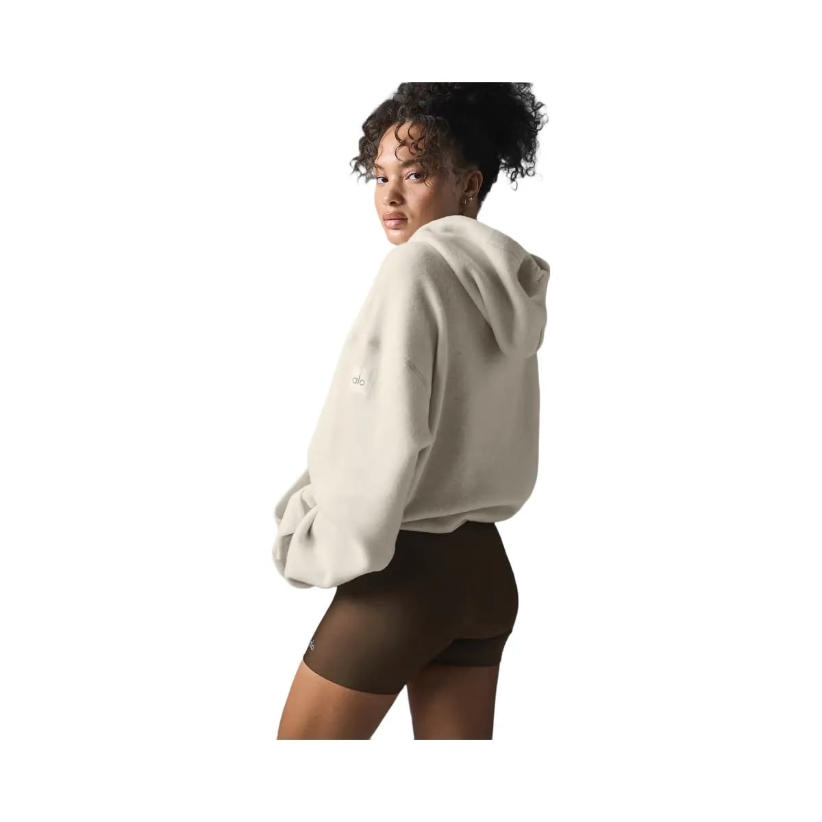 Alo Women's Triumph Restore Hoodie - Bone
