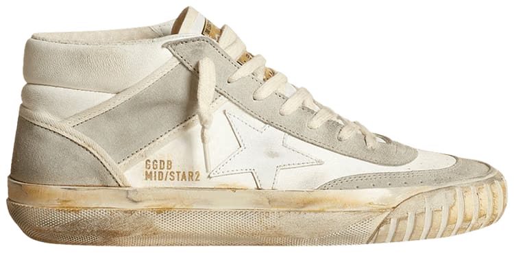 Golden Goose Wmns Mid Star 2 'Ice Grey'