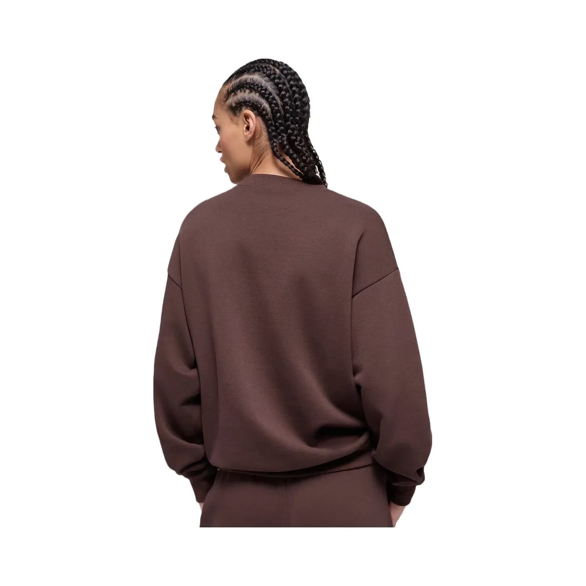 Alo Women's Accolade Crew Neck Pullover - Brownstone