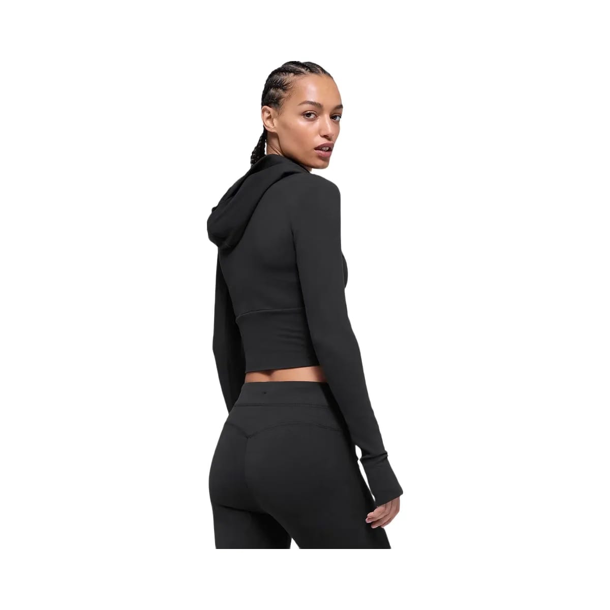Alo Women's Sway Full Zip Hoodie - Black